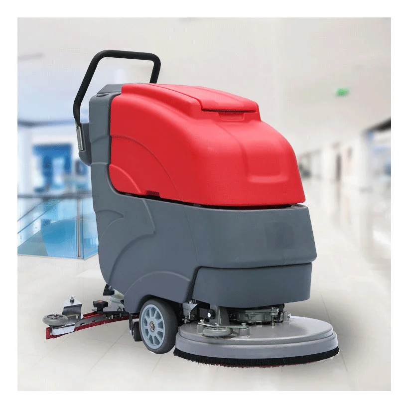 110V/220V Battery Charger Are Available Walk Behind Floor Scrubber Dryers